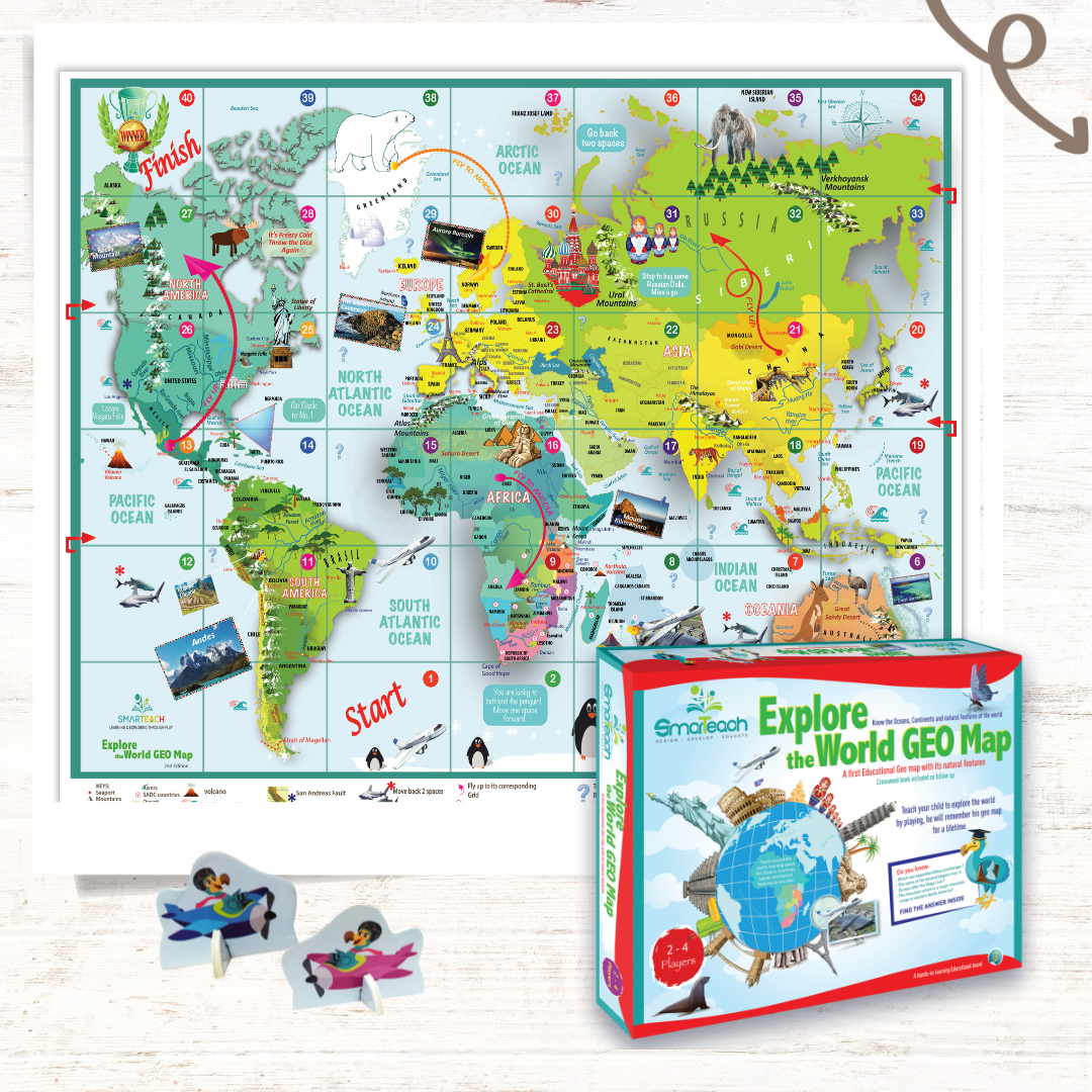 Explore the World Geo Map – smarTeach